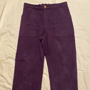 Big Bud Press Work Pants in Nebula Purple Size L
